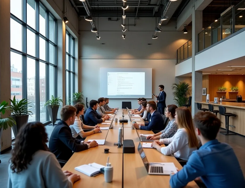 Entrepreneurship training in modern space